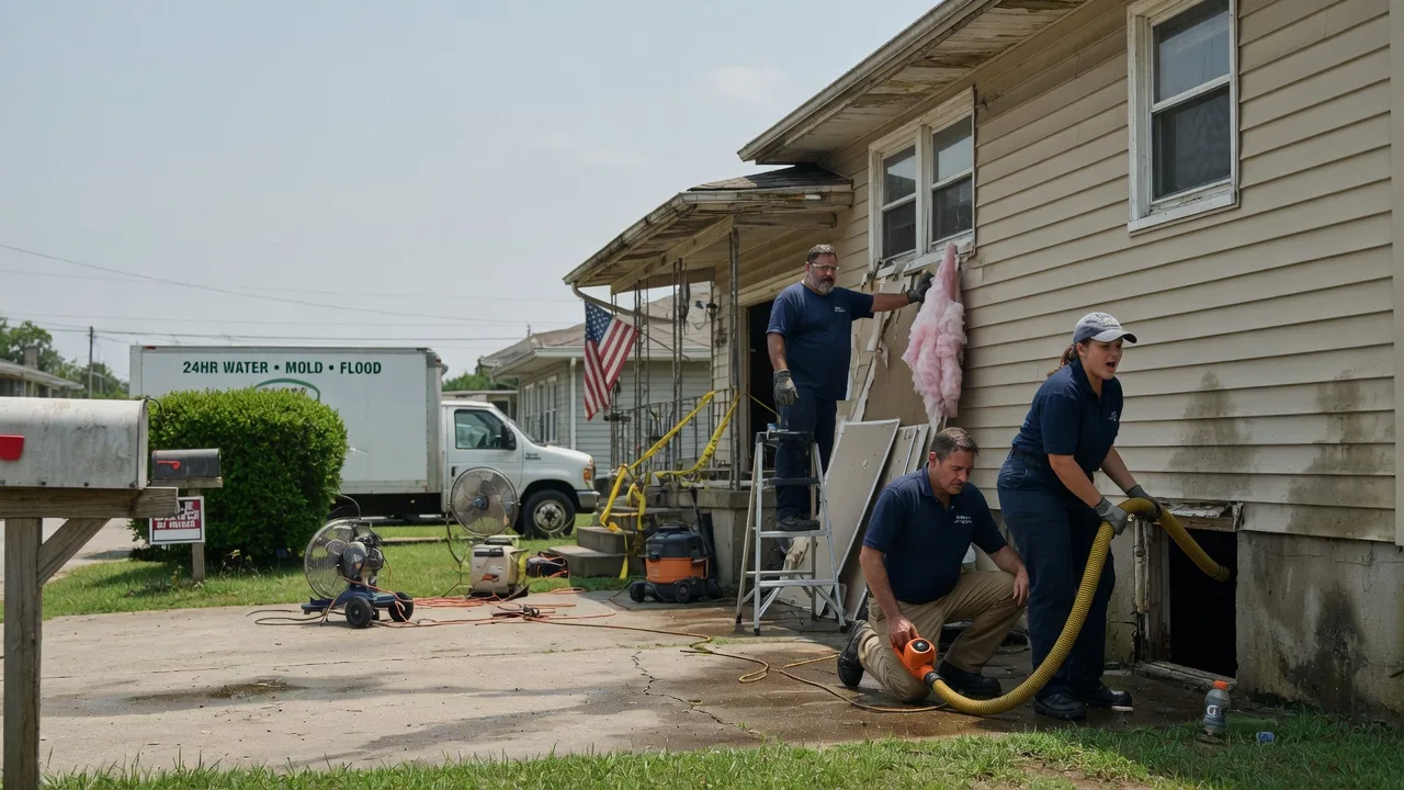 Water Damage Repair in Teutopolis, IL near me